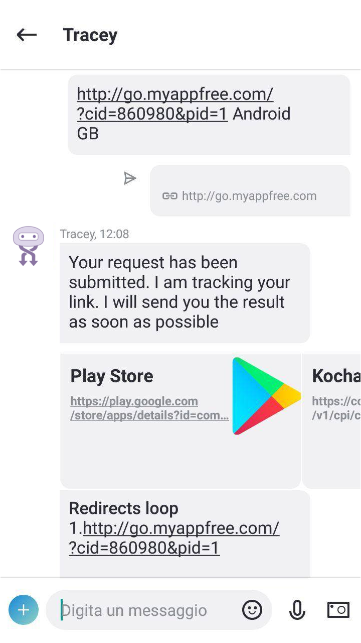 How to test a mobile offer link